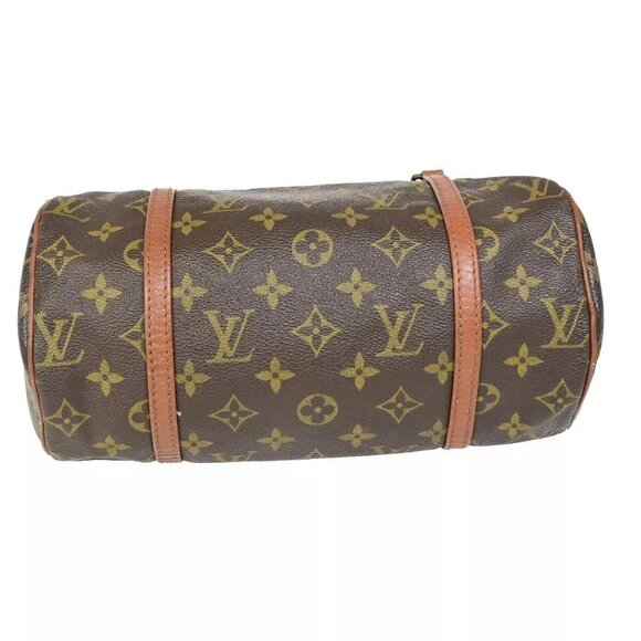 LOUIS VUITTON PAPILLON 26 Hand Bag Monogram Leather Brown France M51366 60FB146 - Picture 5 of 15